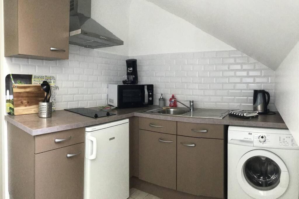 شقة Duplex Bellifontain Au Coeur De فونتانبلو المظهر الخارجي الصورة